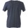 Vêtements Homme gem-embellished snap-fastening shirt Slhconnor Wash Ss O-Neck Tee W Bleu