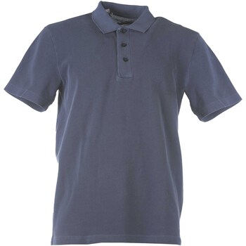 Vêtements Homme Slhslim-new miles 175 flex Selected Slhconnor Wash Ss Polo W Bleu