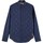 Vêtements Homme Chemises manches longues Chloé lace-insert silk shirt Slim Fit Fil Coupe Jacquard Shirt Bleu
