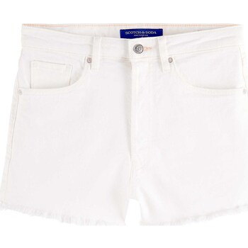 Vêtements Femme Shorts / Bermudas Pantoufles / Chaussons The Cove Boyfriend Shorts — Keep It Cool Blanc