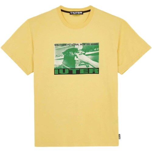 Vêtements Homme T-shirts & Polos Iuter Welcome Tee Jaune