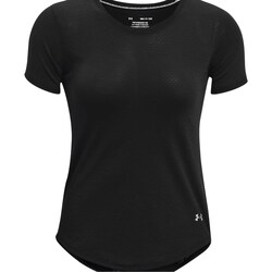 Vêtements Femme T-shirts & Polos Under Armour Ua Streaker Ss Noir