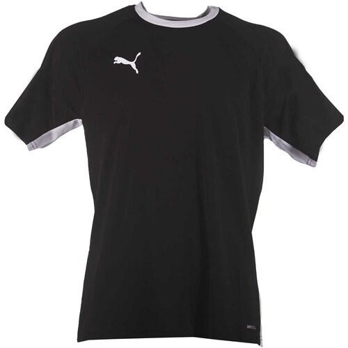 Vêtements Homme T-shirts & Polos Puma Teamliga Padel Shirt Noir