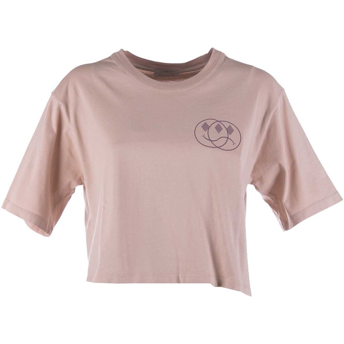 Vêtements Femme T-shirts & Polos Amish T-Shirt Woman  Jersey Just Rose