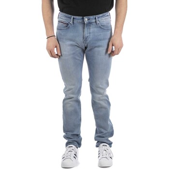 Vêtements Homme Jeans Tommy Jeans Βιώσιμη Tommy hilfiger T-shirt M Short Tommy Hilfiger Slim Blu Bleu