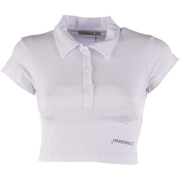 Vêtements Femme T-shirts & Polos Hinnominate Yves Saint Laure Stampa Blanc