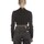 Vêtements Femme Sweats Ck Jeans Maglione Calvin Klein Badge Cropped Zip Nero Noir