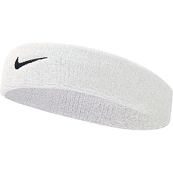 Accessoires Accessoires sport Nike Swoosh Headband Wh/Bk Blanc