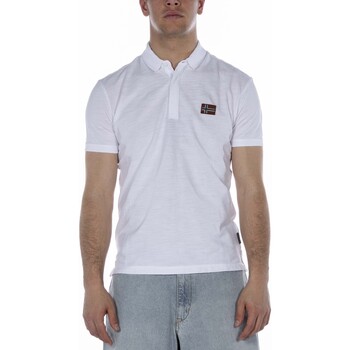 Vêtements Homme T-shirts & Polos Napapijri T-Shirt  Ebea 1 Bianco Blanc