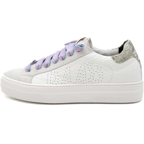 Chaussures Femme Baskets mode P448 gizeh Sneakers  Thea Blanc