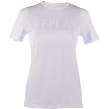 Vêtements Femme La Bottine Souri Replay T-Shirt Blanc
