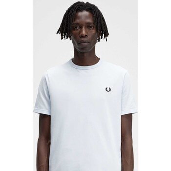 Fred Perry T-Shirt Fred Perry Ringer Marine