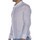 Vêtements Homme Chemises manches longues Sl56 Camicia Coreana  Lino Bianco Blanc