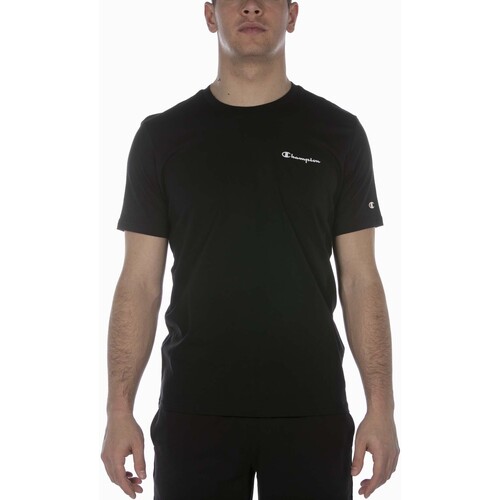 Vêtements Homme Anchor & Crew Champion T-Shirt  Crewneck Nero Noir