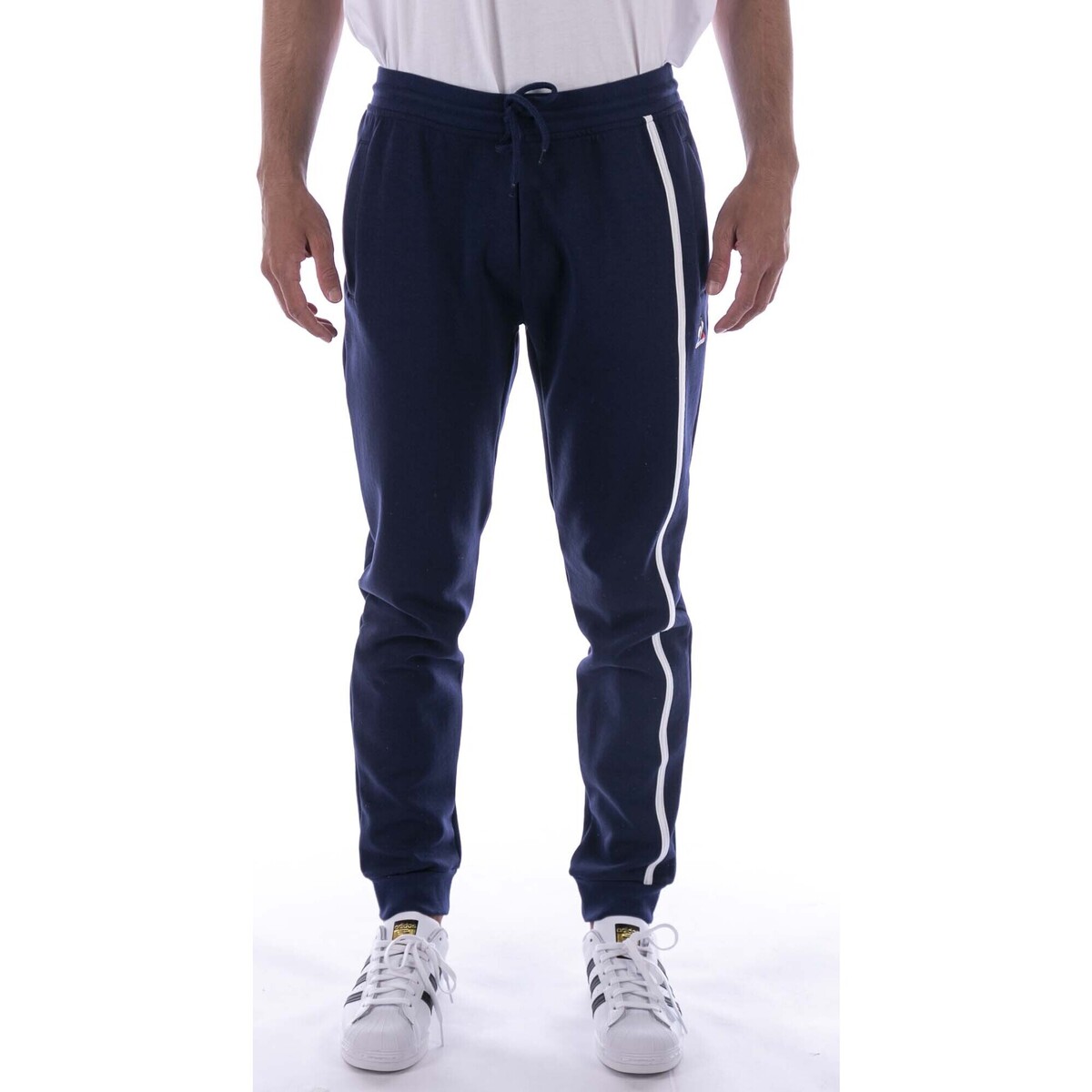 Vêtements Homme Pantalons Le Coq Sportif Pantaloni Le Coq Sportf Isaison 1 Pant Regular Blu Bleu