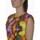 Vêtements Femme Robes Shopart Abito Shop Art In Popeline Stampato Multicolor Multicolore