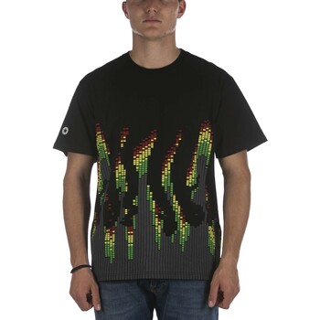Vêtements Homme T-shirts & Polos Octopus T-Shirt  Sound Wave Tee Nero Noir