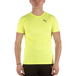 Vêtements Homme T-shirts & Polos Puma T-Shirt  Run Cloudspun Giallo Jaune