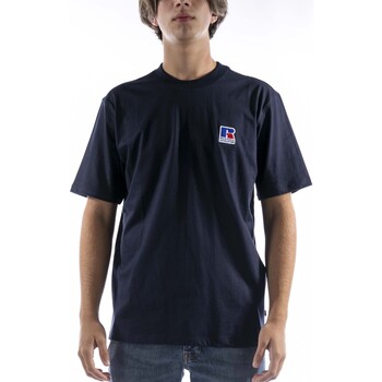 Vêtements Homme T-shirts & Polos Russell Athletic T-Shirt Russell Athletic Badley Blu Bleu