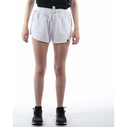 Vêtements Femme Shorts MenS / Bermudas Ellesse Pantaloncino  Tape Bianco Blanc