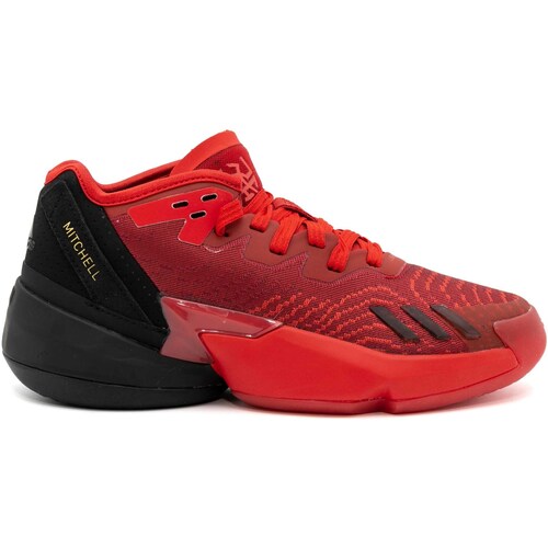 adidas Originals Scarpe Da Basket Adidas D.O.N. Issue 4 J Rosso Rouge - Chaussures  Basketball Enfant 82,00 €