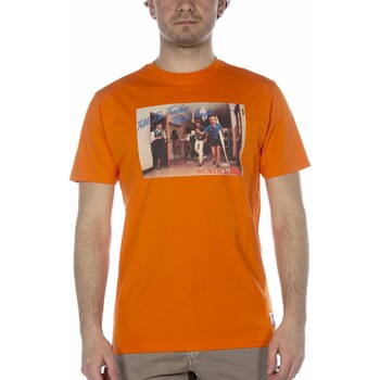 Vêtements Homme T-shirts & Polos Sundek T-Shirt  Printed Arancio Orange
