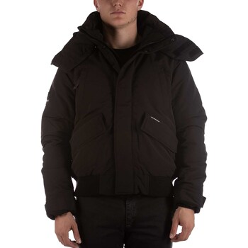 Vêtements Homme Vestes Superdry Giubbino Super Dry Code Xpd Everest Bomber Nero Noir