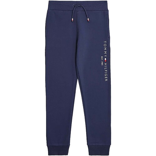 Vêtements Garçon Pantalons Tommy Hilfiger Pantaloni  Essential Sweatpants Blu Bleu