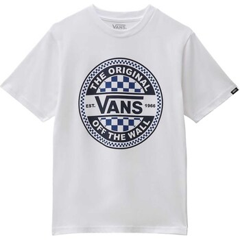 Vêtements Garçon T-shirts & Polos Vans T-Shirt  Seasonal Circle Bianco Blanc