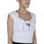 Vêtements Femme Débardeurs / T-shirts sans manche Guess Top  Sl Valeriana Bianco Blanc