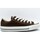 Chaussures Homme Baskets mode Converse All Star Ox Canvas Marron