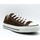 Chaussures Homme Baskets mode Converse All Star Ox Canvas Marron