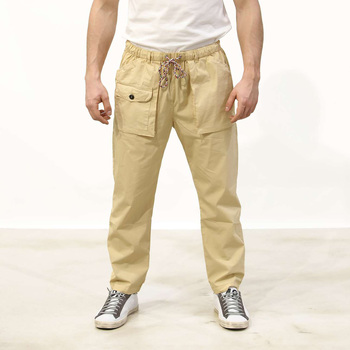 Vêtements Homme Pantalons Madson Discount Pantalone Tasconi Sully Beige