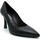 Chaussures Femme Escarpins Melluso Decollete  Linda 95 Nero Noir