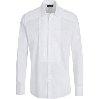 Vêtements Homme T-shirts manches longues D&G G5CK6T FU5MB Blanc