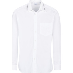 Vêtements Homme T-shirts manches longues Burberry Chemise Blanc
