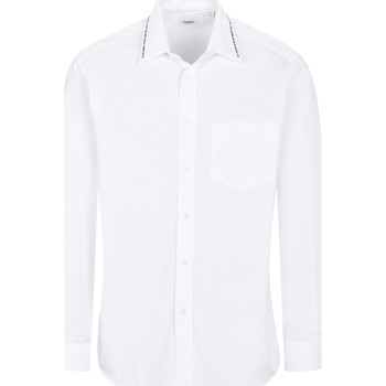 Vêtements Homme T-shirts manches longues Burberry Chemise Blanc