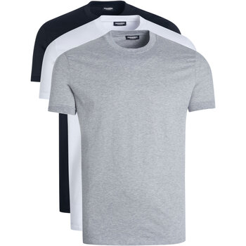 Vêtements Homme T-shirts manches courtes Dsquared D9X3C2400 Blanc