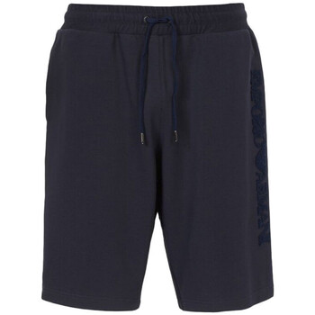Vêtements Homme Shorts / Bermudas Emporio Armani Jogginghose mit Logo-Print Blauni BEACHWEAR Noir