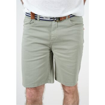Vêtements Homme Shorts Mom / Bermudas Deeluxe Short CILEN Vert