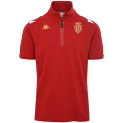 Vêtements Homme T-shirts & Polos Kappa Polo Asham AS Monaco Rouge