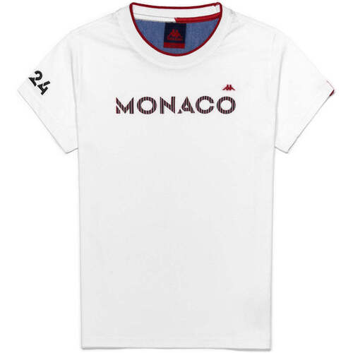 Vêtements Femme Legging Ebonnie Sportswear Kappa T-shirt  Alize Robe di  - As Monaco 2023 Blanc