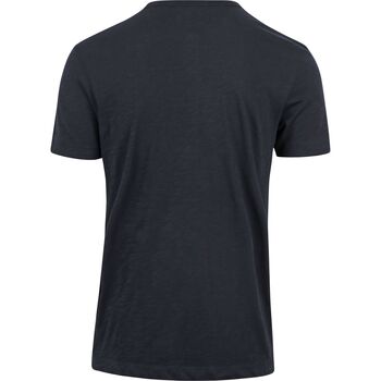 Marc O'Polo T-Shirt Slub Marine Bleu