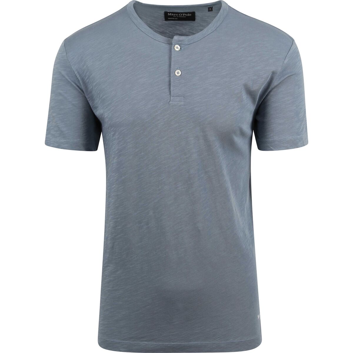 Vêtements Homme T-shirts & Swtr Polos Marc O'Polo T-Shirt Slub Bleu Bleu