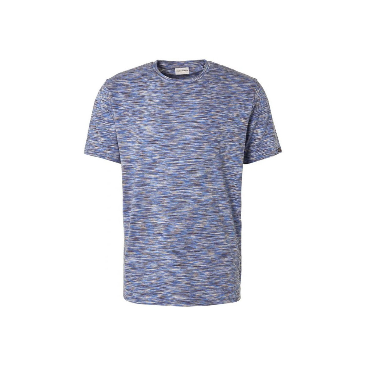 Vêtements Homme T-shirts & Polos No Excess T-Shirt Mélangé Bleu Bleu