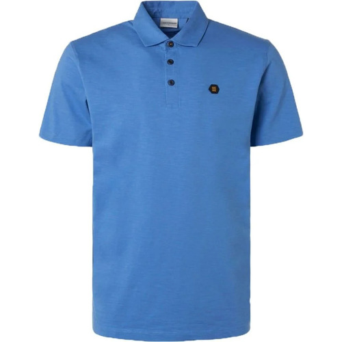 Vêtements Homme T-shirts & Polos No Excess No-Excess Slub Polo Bleu Bleu