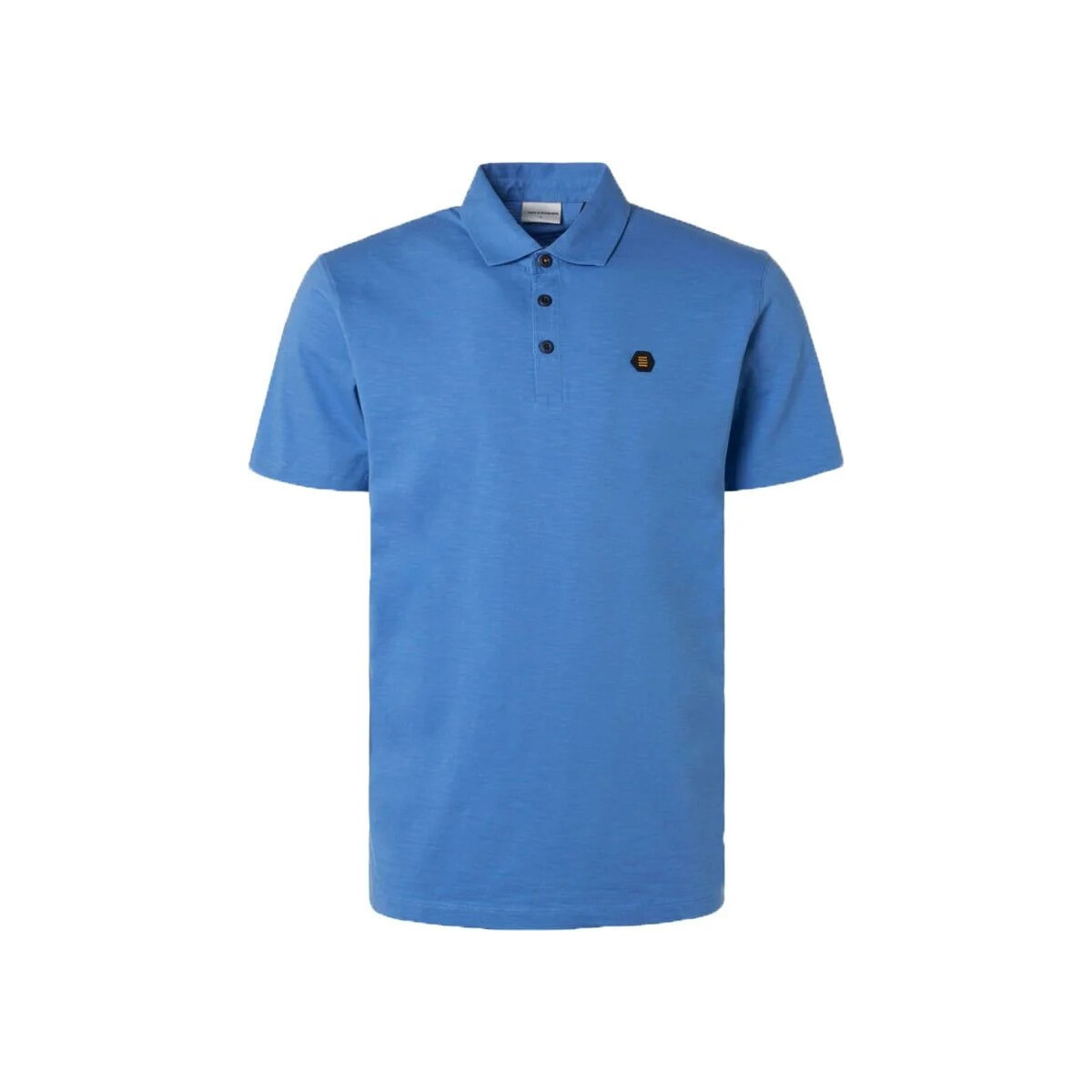 Vêtements Homme T-shirts & Polos No Excess No-Excess Slub Polo Bleu Bleu