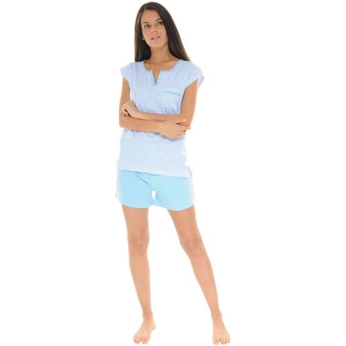 Vêtements Femme Pyjamas / Chemises de nuit Christian Cane VIANELLE Bleu