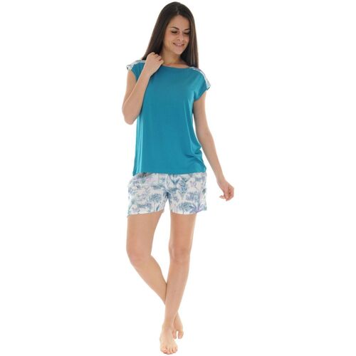 Vêtements Femme Pyjamas / Chemises de nuit Christian Cane VIKY Bleu