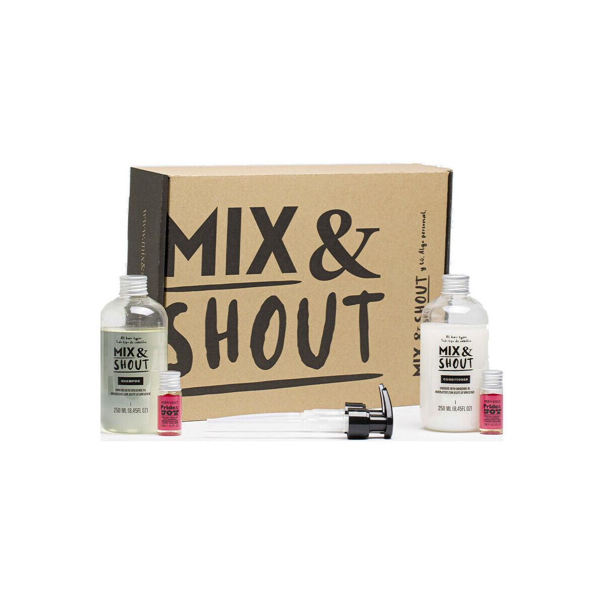 Beauté Shampooings Mix & Shout Lot Protecteur De Routine 